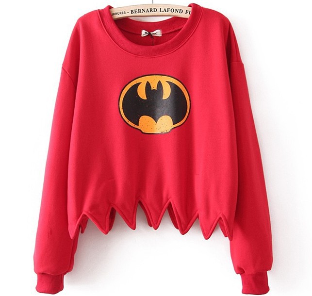 2012 New Fashion Womens' cute Cartoon character happy face pullover Casual simple loose Hoodies short Tees quality