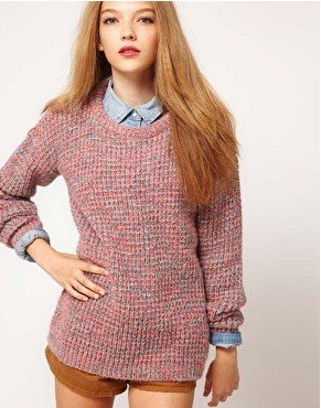 2012 New Fashion Womens' vantage colorful warm pullover sweater round neck long sleeve Elegant Casual knitwear quality knitting
