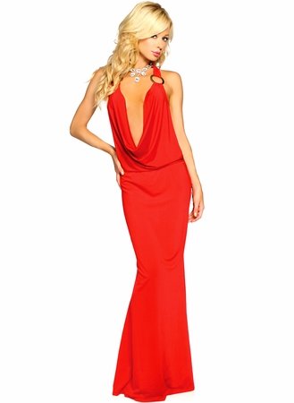 2012 New,Free Shipping,Sexy Backless Evening Dress,Fashion Dress, One Size, 6057r