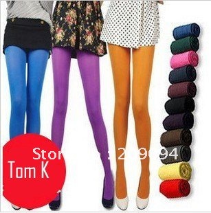 2012 new free shopping fashion sexy ladies' Thick Footless 120D  Tight leggings Warm Winter Slim Stretch Pants   pantyhose