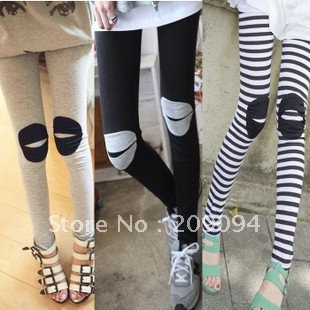 2012 new free shopping fashion sexy ladies' Thick Footless Tight leggings Warm Winter Slim Stretch bamboo Charcoal brushed Pants