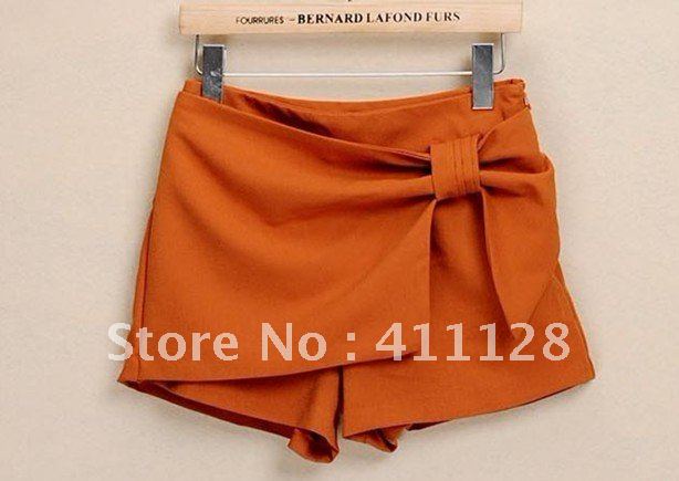 2012 new Korean bow Waist  Package hip shorts