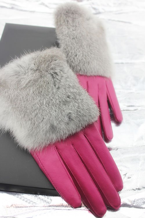 2012 New lady genuine leather gloves   LGPU009