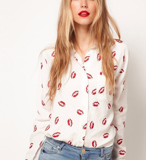 2012 New Long Sleeve Hickey White Causal Ladies shirts Fashionable Lapel Loose Women's Shirt S,M,L