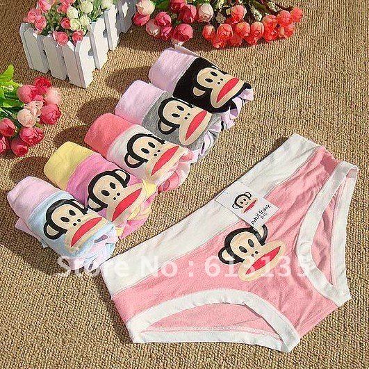 2012 new Mix wholesale,New Cartoon,Cotton&Printed Women Underwear,Lady Panties,Lovely&Sexy M380