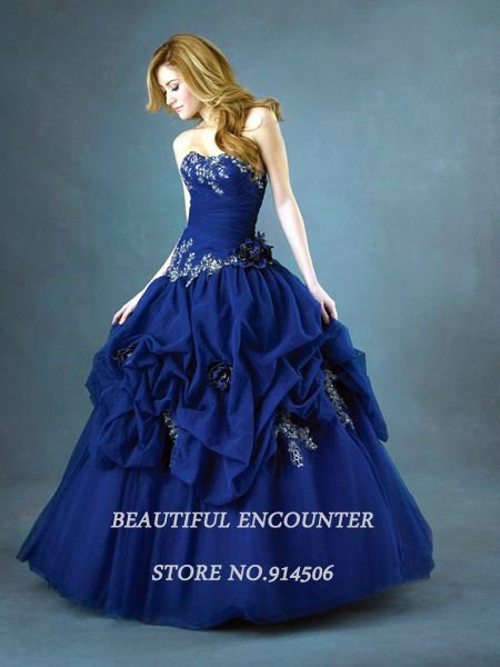 2012 New  Quinceanera Dresses Ball Gown Prom Gown Party Dresses Coustom