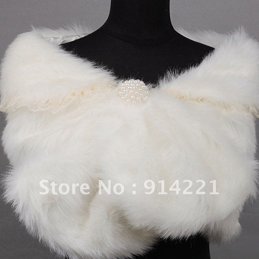 2012 New Style Autumn and Winter Keep Warm White Bridal Dresses or Formal Dresses Wraps Wedding Accessories
