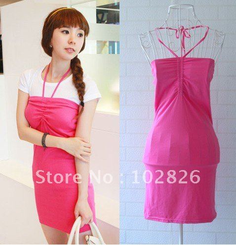 2012 New Style dress,fashion dress good quality cotton blend Dress for Summer ,Free Shipping