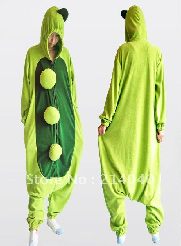 2012 New Style Kigurumi Pajamas Adult Cosplay Cartoon Animal Costume Sleepwear for Caterpillar