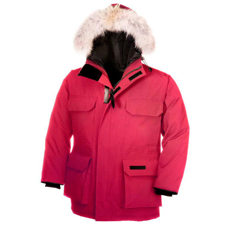 2012 new trendy Women's Expedition Parka with fur collar winter coat down coat Parka jackets