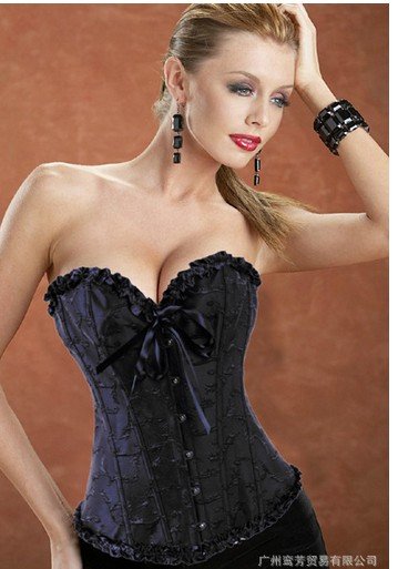 2012 NEW WOMAN free shipping  , Sexy lingerie, Beautiful classical Watercolor lotus Printing Couture Corset HOT SALE dresses