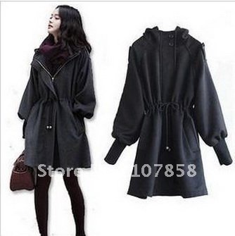 2012 NEWAutumn Winter Bubble sleeve dust coat Maternity Coats Maternity Sweaters Maternity Hoodies Sweaters  #K8306