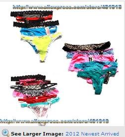 2012 Newest Arrived more than 30 styles 4Szie 20Pcs/Lot Women Underwear Women's panties