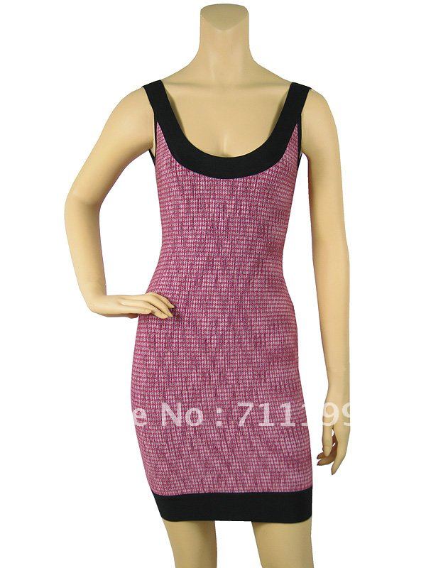 2012 newest style,Max Ariza ,Free Shipping For Apac Region Bandage Dress HL292 Strapless Mini Evening Dress