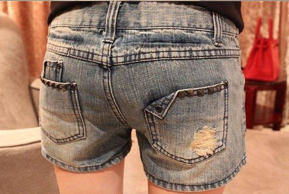 2012 Newest women's denim shorts,free shipping, women casual shorts ,jeans pants,S M L   accept drop-shipping F1248