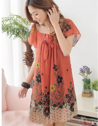 2012 personalized women's huaqun chiffon phanero- thin type one-piece dress A1526