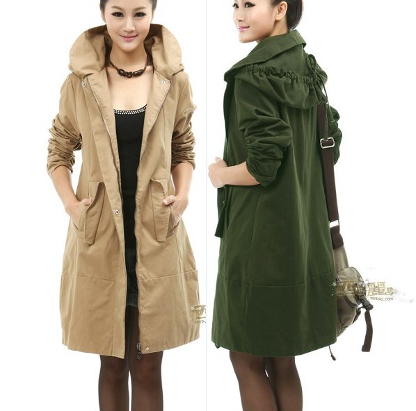 2012 plus size clothing mm autumn outerwearLarge fashion trench