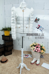 2012 puff sleeve thin outerwear fashion all-match female down coat