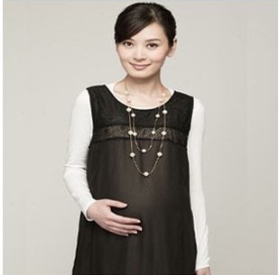 2012 radiation-resistant maternity clothing anti oxidation silver fiber vest maternity dress 88159