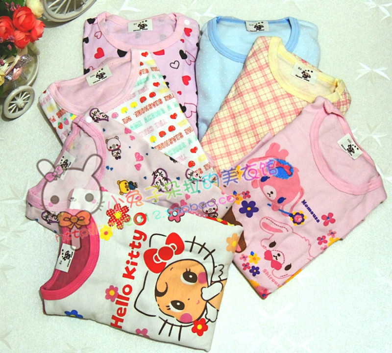 2012 series 100% cotton underwear long johns child thermal clothing set