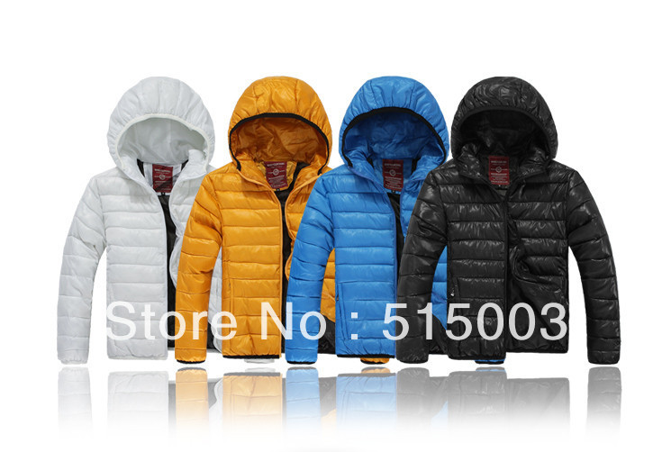 2012 short design with a hood casual lovers down coat for men and women outerwear winter 5 down coat