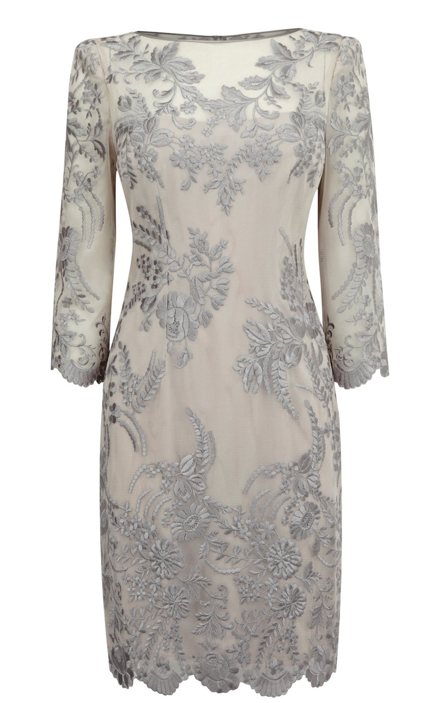 2012 silk long sleeve women pencil  embroidery dress