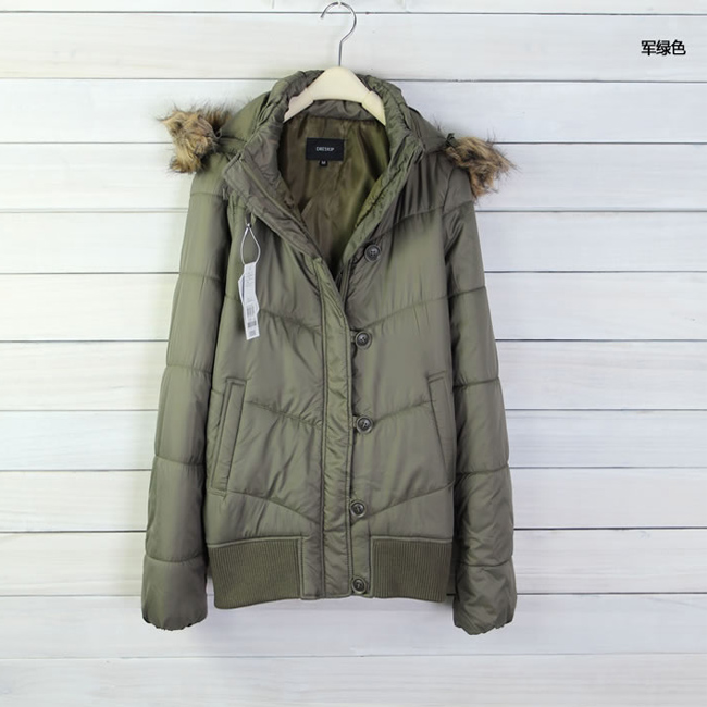 2012 soft thickening thermal detachable with a hood wadded jacket cotton-padded jacket