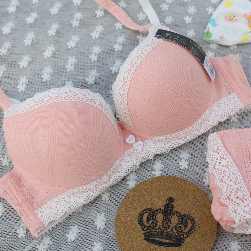 2012 solid color noble brief underwear bra set