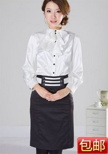 2012 spring and autumn career dress set women's ol skirt professional set work wear work wear