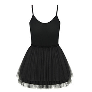 2012 spring and summer basic lace one-piece dress plus size dress suspender skirt yarn puff skirt beach dress