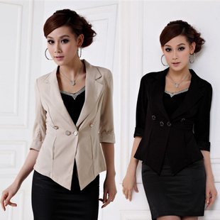 2012 spring ol fashion women's ol formal work wear professional skirt coat