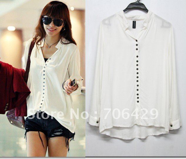 2012 Spring Sale Hot/ long sleeve women's T-shirts wholesale Free Size 20pcs/lot