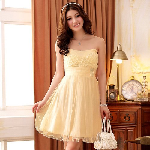 2012 Spring Summer New Elegant cute sweet Off-Shoulder knee length Chiffon A-Line Beading Lace Dress C3213 Holiday Sale
