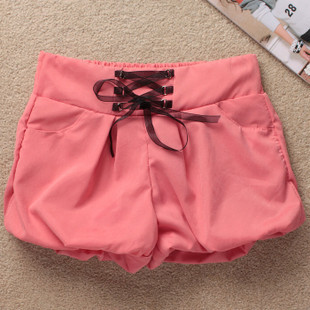 2012 spring women's summer new arrival fashion brief 100% cotton shorts trousers sweet lace shorts