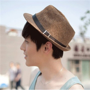 2012 strawhat fedoras beach cap british style fashion male women's all-match small fedoras jazz hat