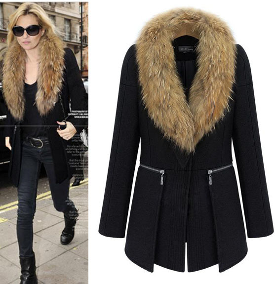 2012 street fashion woolen overcoat medium-long thickening trench autumn and winter female wool coat outerwear