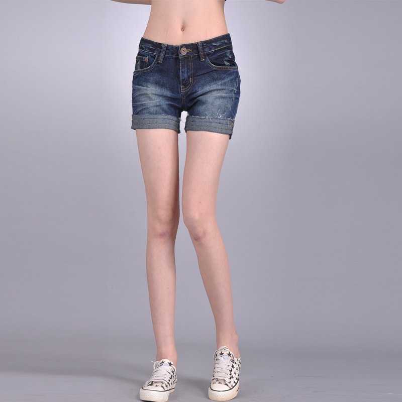 2012 summer denim shorts boot cut jeans