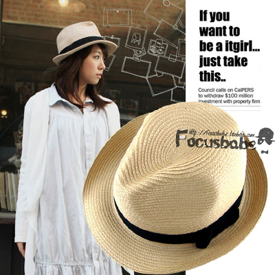 2012 summer fedoras anti-uv sun-shading hat sun hat pp strawhat