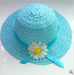 2012 summer hat beautiful child sunbonnet flower accessories hat