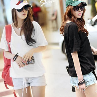 2012 summer maternity clothing maternity t-shirt loose casual fashion all-match top 8022