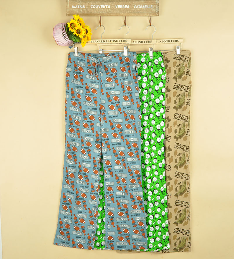 2012 summer Men pajama pants lounge pants plus size 44-24k