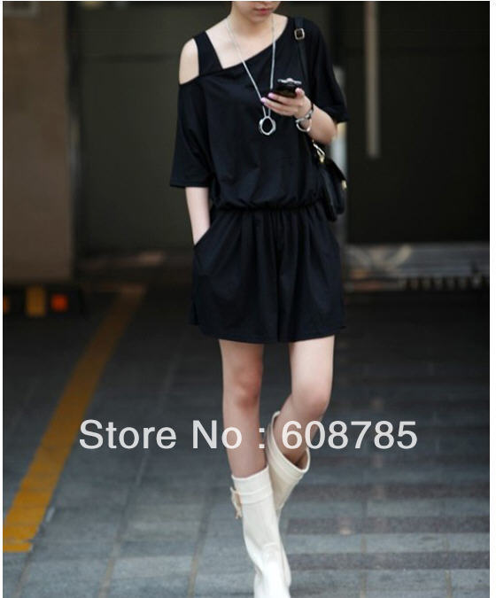 2012 summer new comfortable soft modal cotton  jumpsuit shorts free shipping B0051