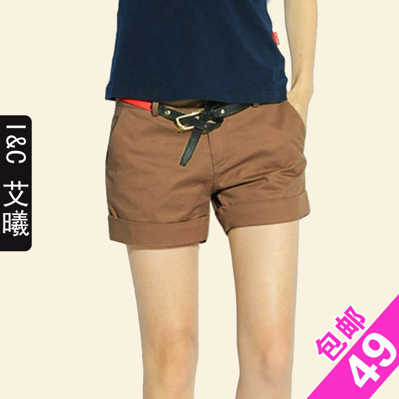 2012 summer overalls shorts plus size casual shorts summer women's