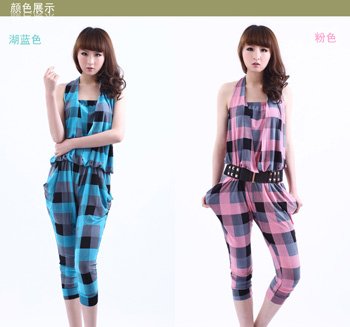2012 Summer Womens Fahisonable One-piece Jumpsuit / Catsuit Free Shipping
