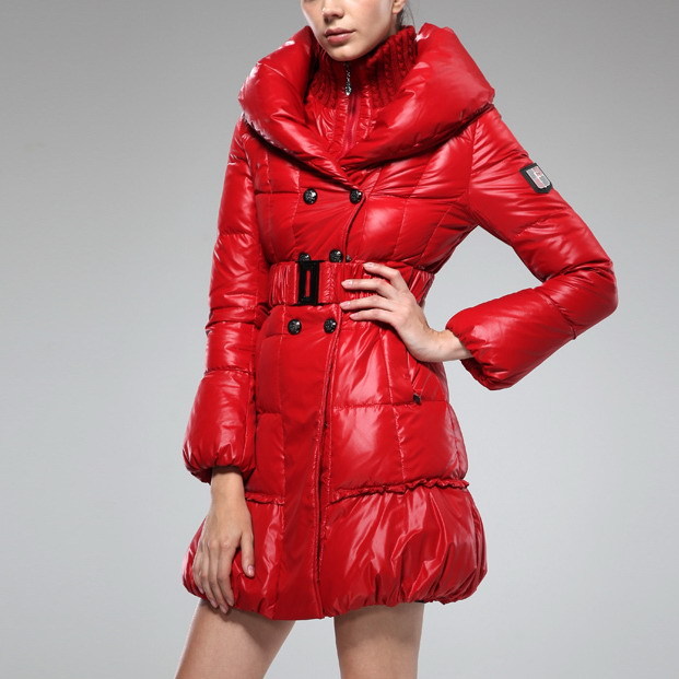 2012 super thermal fashion plus size down coat Women medium-long slim down coat female