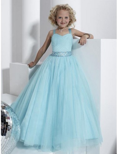 2012 The Fashion Little Girls Sophisticated Dress Pageant Dress Style Custom size 2.4.6.8.10