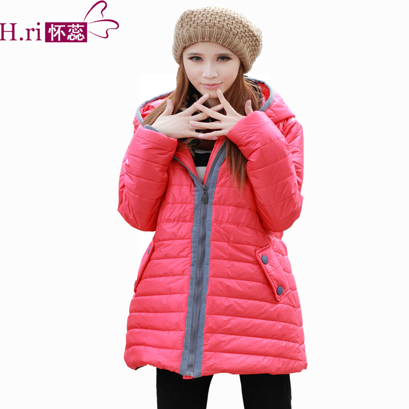 2012 thickening maternity wadded jacket maternity clothing winter cotton-padded jacket maternity outerwear maternity overcoat