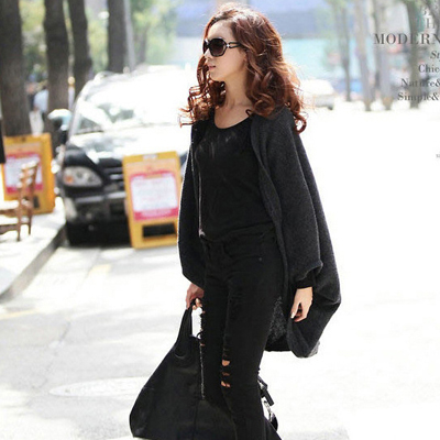 2012 thickening thermal sweater cape batwing shirt scarf