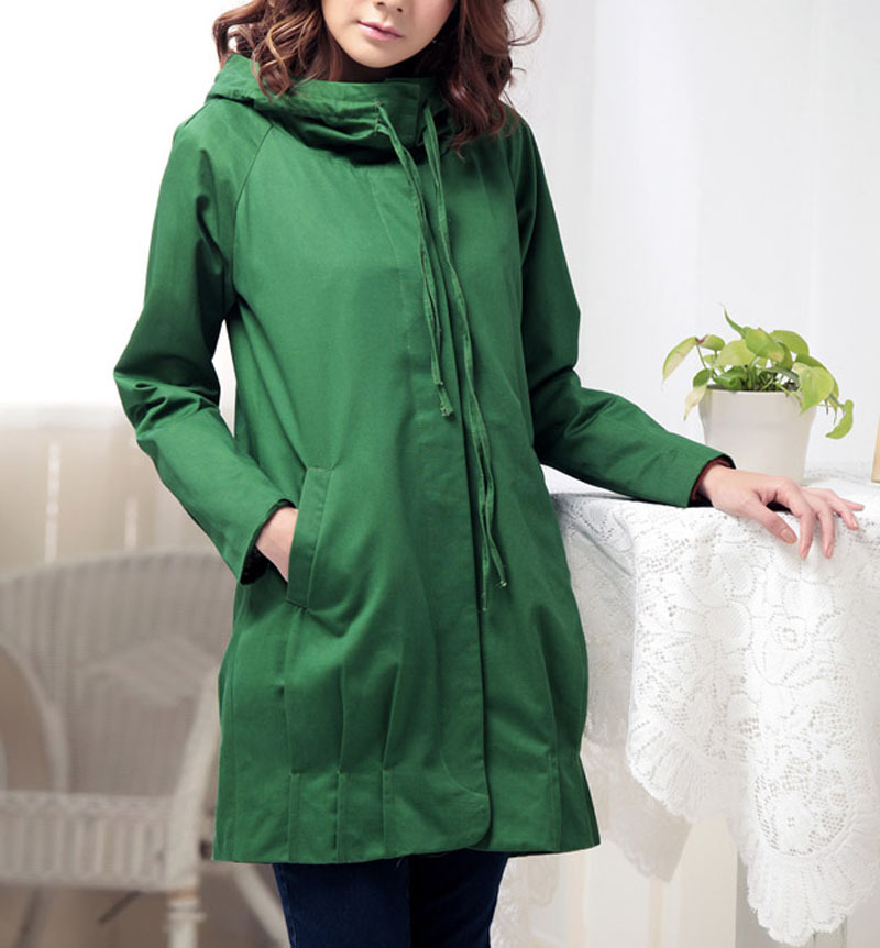 2012 trench mm loose plus size clothing xxxl medium-long trench outerwear