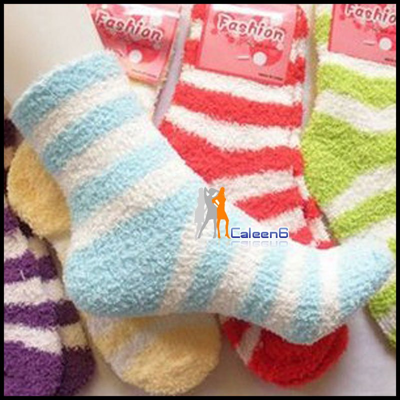 2012 Upset loop Fashion Women Christmas stocking Different Color 10pc/lot SS004